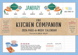 Kitchen Companion Page-A-Week Calendar 2024