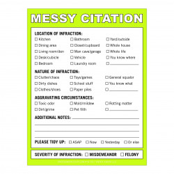 Messy citation