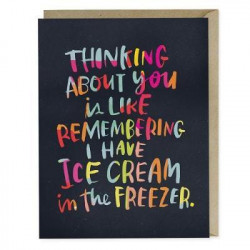 Card: Ice Cream Freezer