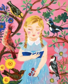 The girl who reads to birds jigsaw puzzle 500 pieces