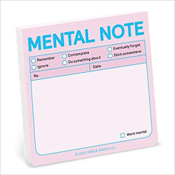 Mental Note Sticky Notes (Pastel Edition)