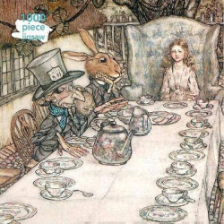 Adult Jigsaw Puzzle Arthur Rackham: Alice in Wonderland Tea Party : 1000-piece Jigsaw Puzzles