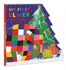 My First Elmer Christmas : Shaped Board Book