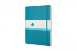 MOLESKINE NOTEBOOK EXTRA LARGE DOTTED UNDERWATER BLUE SOFT
