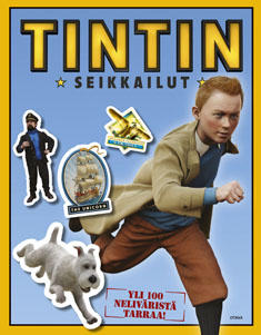 Tintin seikkailut- Yli 100 nelivrist tarraa!