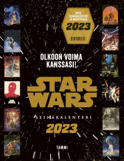 Star Wars Olkoon Voima kanssasi! 2023 seinkalenteri ja muistikirja