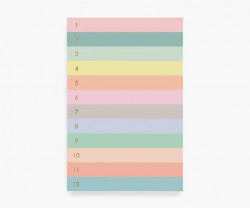 Numbered Memo Notepad