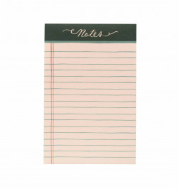 Rose Lined Notepad